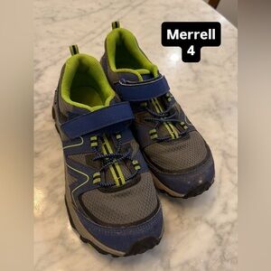 Merrell Kids' Gray and Blue Sneakers